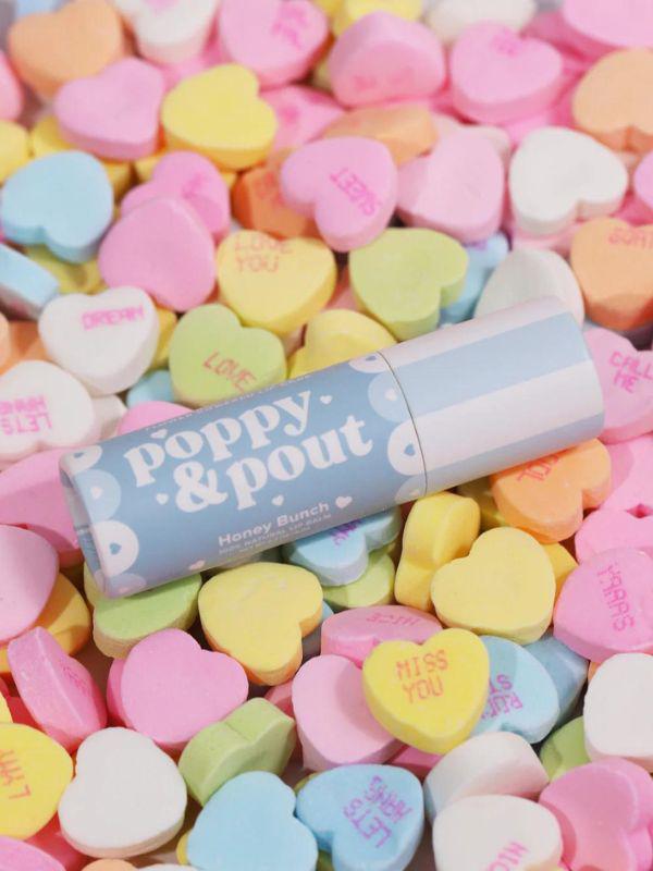 Poppy & Pout Lip Balm - Limited Edition Valentine's Day - Honey Bunch