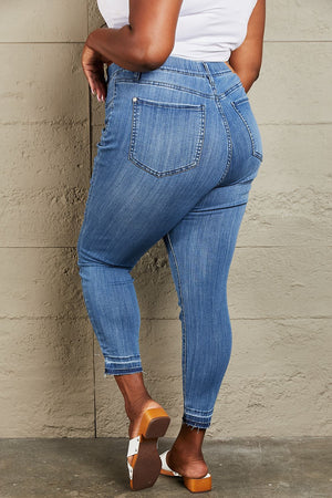 Judy Blue High Waisted Pull On Skinny Jeans - Online Exclusive | Sparkles & Lace Boutique