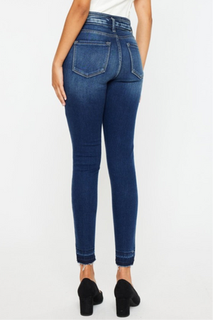 Kancan High Rise Ankle Skinny Jeans