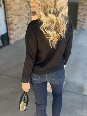 Cheers Embellished Pullover