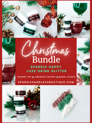 Christmas Bundle - Sparkle Happy Luxe Drink Glitter
