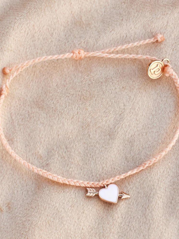 Pura Vida Lovestruck Rose Gold Charm Bracelet | Sparkles & Lace Boutique