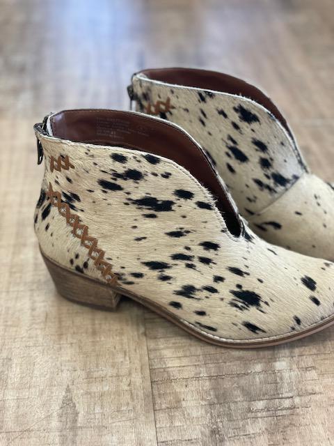 All Roads Genuine Cowhide Leather Bootie