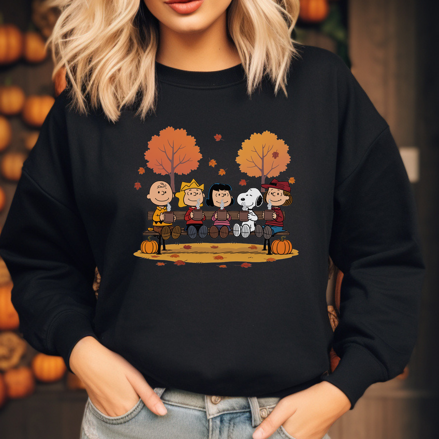 Peanuts-Inspired Fall Sweatshirt