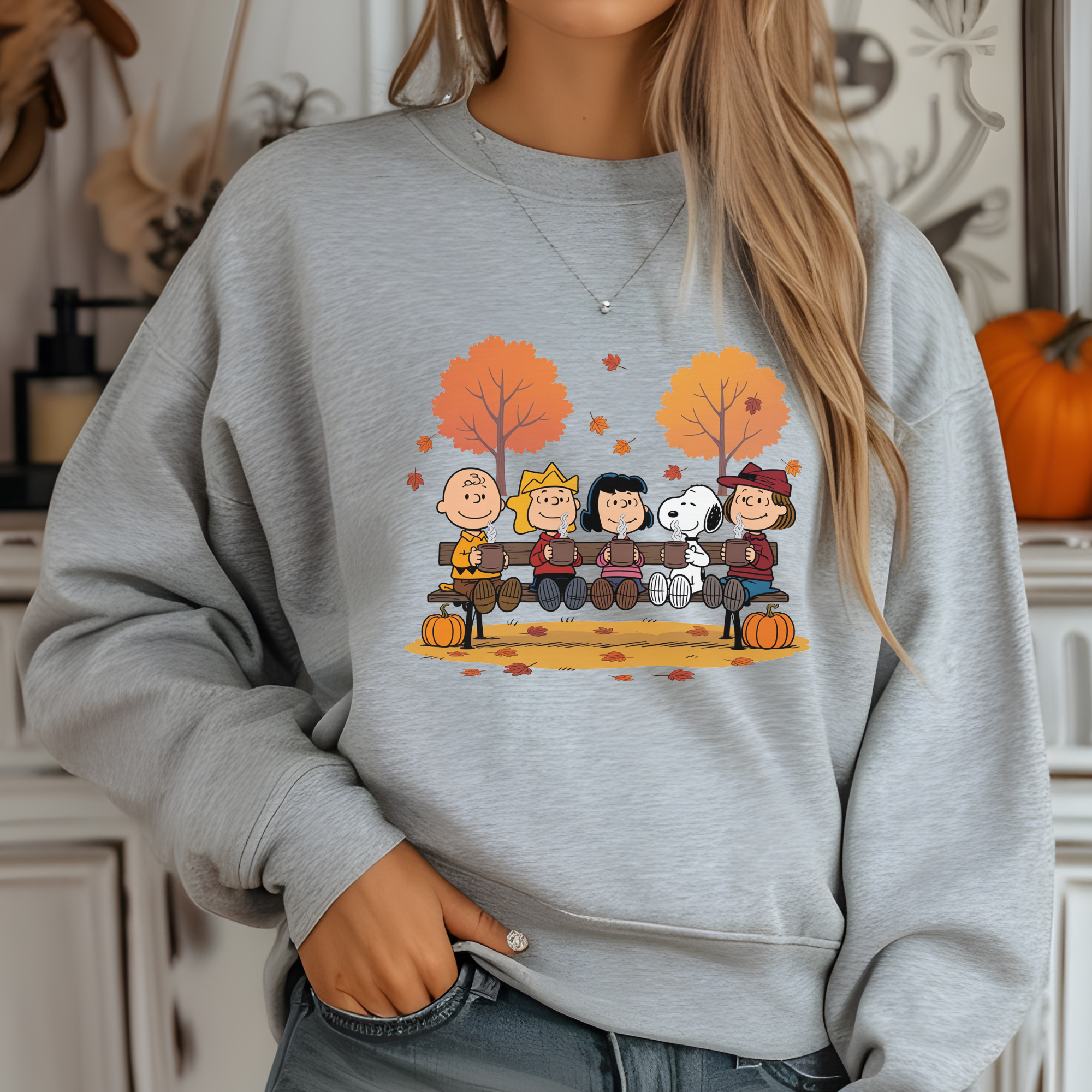 Peanuts-Inspired Fall Sweatshirt