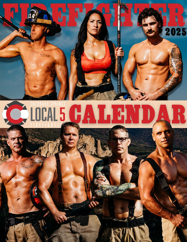 2025 Firefighter Calendar Sparkles Lace Boutique