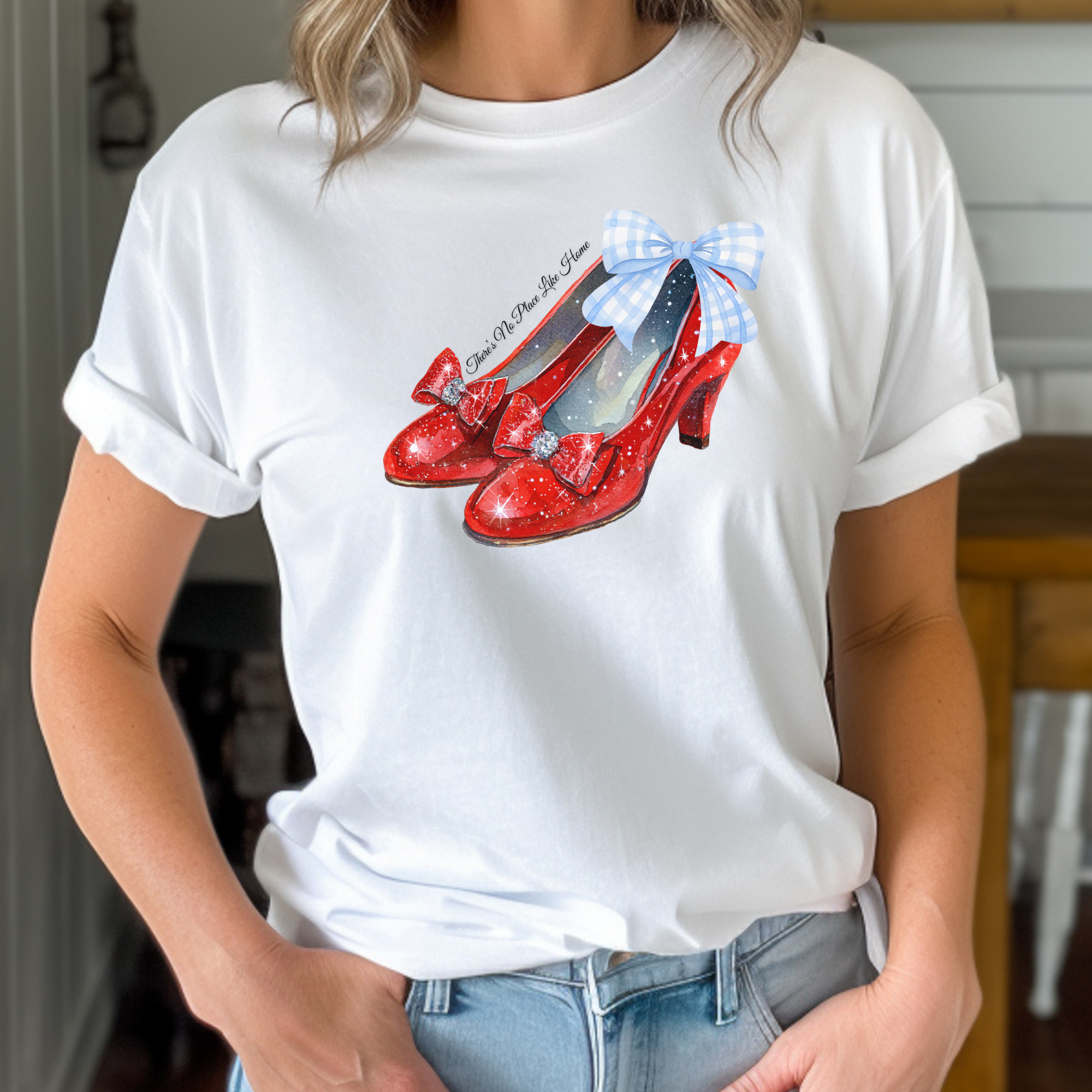 Ruby Slippers There's No Place Like Home Tee