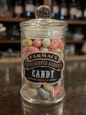 Old Fashioned Apothecary Jar / Ice Cream Beans Nostalgic Candy