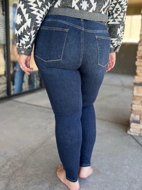 Judy Blue Plus Size High Rise Skinny Jeans