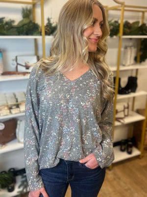 Madelyn Floral Long Sleeve Top
