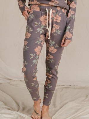 Tickle My Fancy Floral Joggers