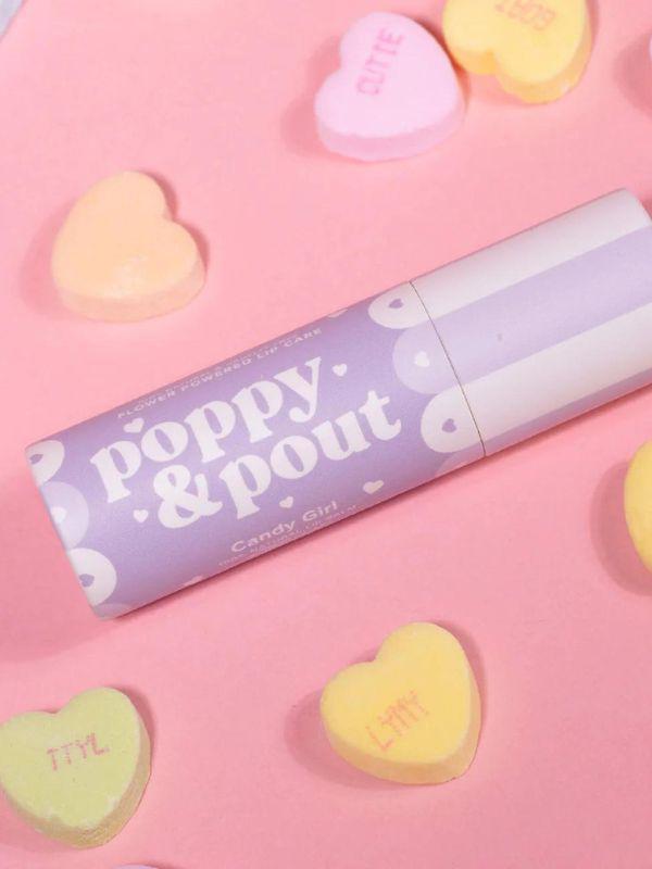 Poppy & Pout Lip Balm - Limited Edition Valentine's Day - Candy Girl