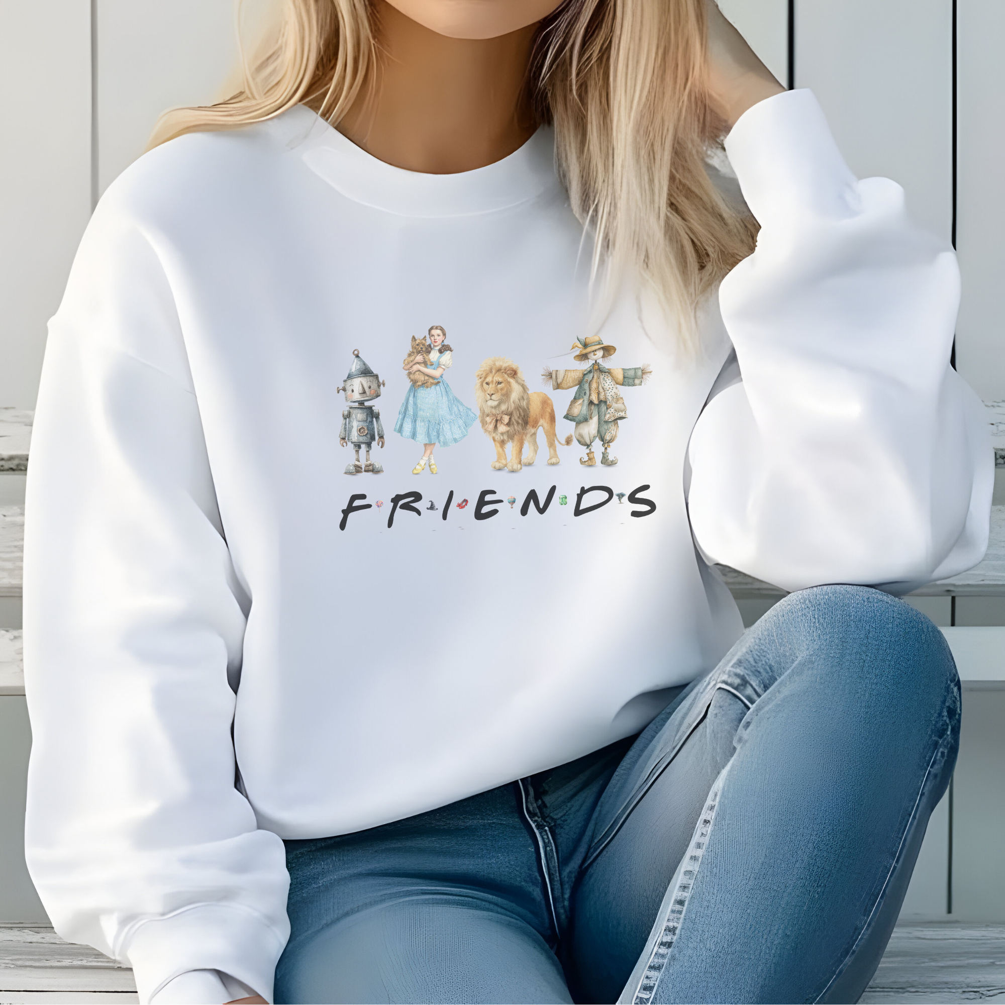 Friends Inspired Wizard of Oz Sweatshirt