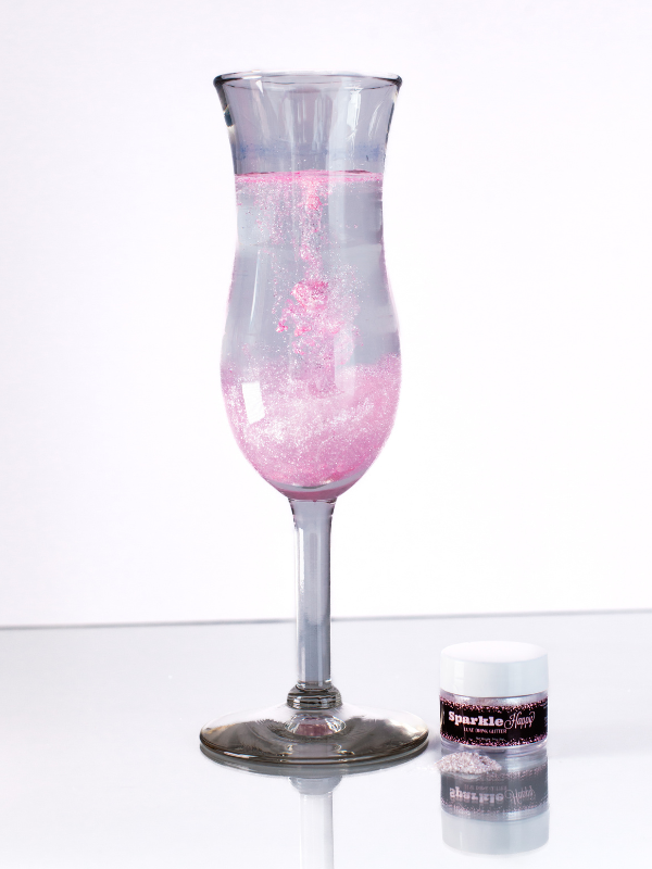Sparkle Happy Luxe Drink Glitter - Rosy Sunset
