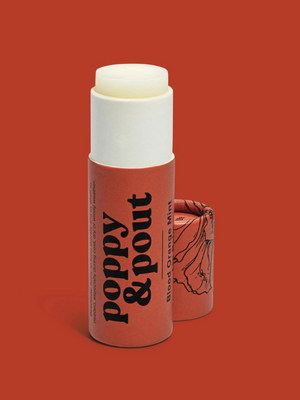 Poppy & Pout Lip Balm - Blood Orange | Sparkles & Lace Boutique