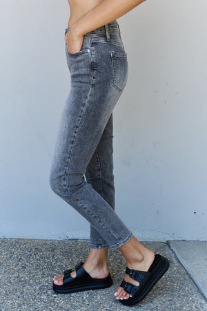 Judy Blue High Waisted Stone Wash Slim Fit Jeans - Online Exclusive | Sparkles & Lace Boutique