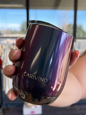 Carivino Luxury Wine Tumbler Element | Sparkles & Lace Boutique