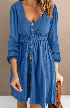 Mady Long Sleeve Mini Dress - Online Exclusive | Sparkles & Lace Boutique