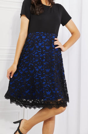 Carrie Lace Midi Dress - Online Exclusive | Sparkles & Lace Boutique
