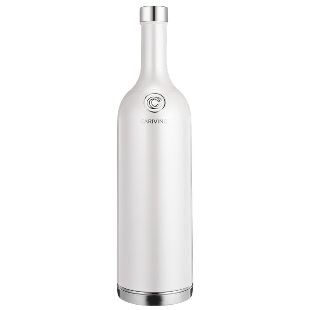 Carivino Magnum Insulated Wine Bottle Pearl | Sparkles & Lace Boutique