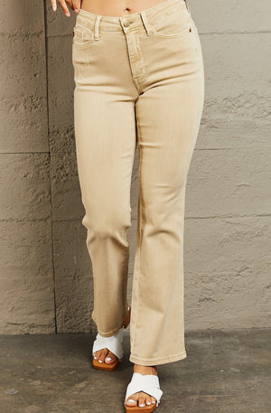 Judy Blue Mid Rise Garment Dyed Bootcut Jeans - Online Exclusive | Sparkles & Lace Boutique