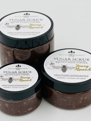 Rocky Mountain Soap Market - Body Scrub - Honey & Almond | Sparkles & Lace Boutique