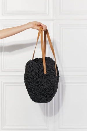 C'est La Vie Crochet Handbag in Black - Online Exclusive | Sparkles & Lace Boutique