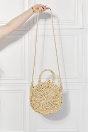 Feeling Cute Rounded Rattan Handbag in Ivory - Online Exclusive | Sparkles & Lace Boutique