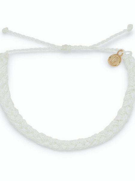 White deals braided bracelet