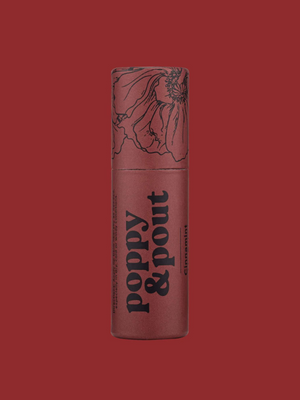 Poppy & Pout Lip Balm - Cinnamint | Sparkles & Lace Boutique