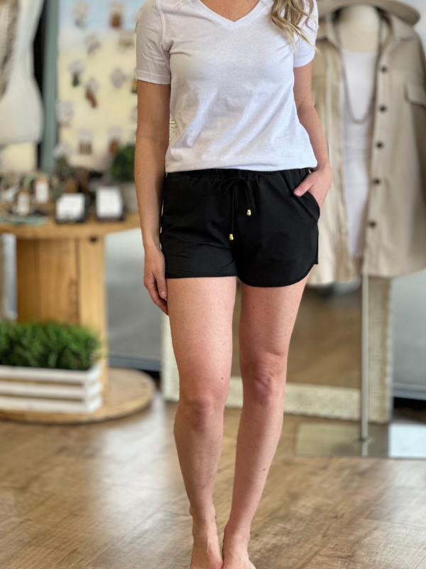 Everyday Shorts - After Dark Black | Sparkles & Lace Boutique