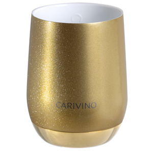 Carivino Luxury Wine Tumbler Gold | Sparkles & Lace Boutique