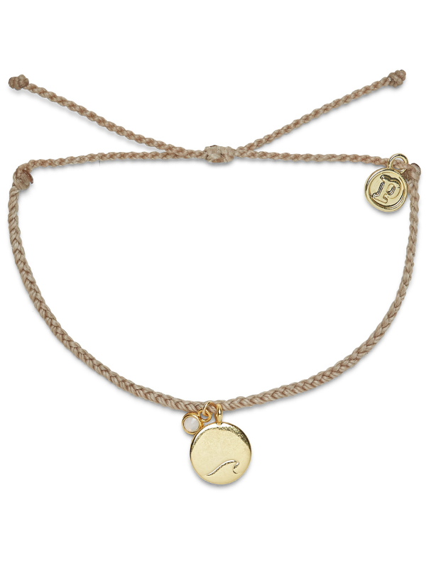 Pura Vida Ride the Wave Gold Charm Bracelet | Sparkles & Lace Boutique