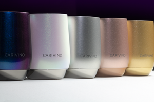 Carivino Luxury Wine Tumbler Rose Gold | Sparkles & Lace Boutique