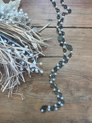 Capri Jewelry Collection - Crosses & Pearls | Sparkles & Lace Boutique